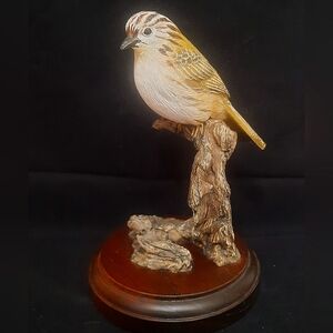 Resin Sparrow On Branch